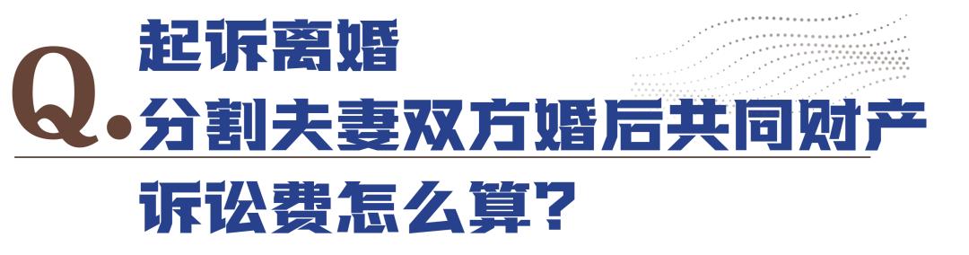 诉讼费用范围 申请费 标准交纳_婚姻调查取证收费